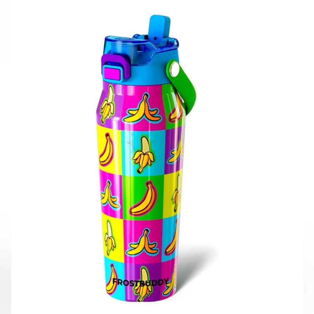 FrostBuddy Go Bananaz Insulated Tumbler Bottle Buddy 24oz PoP ArT LimitedEdit - Picture 16 of 16